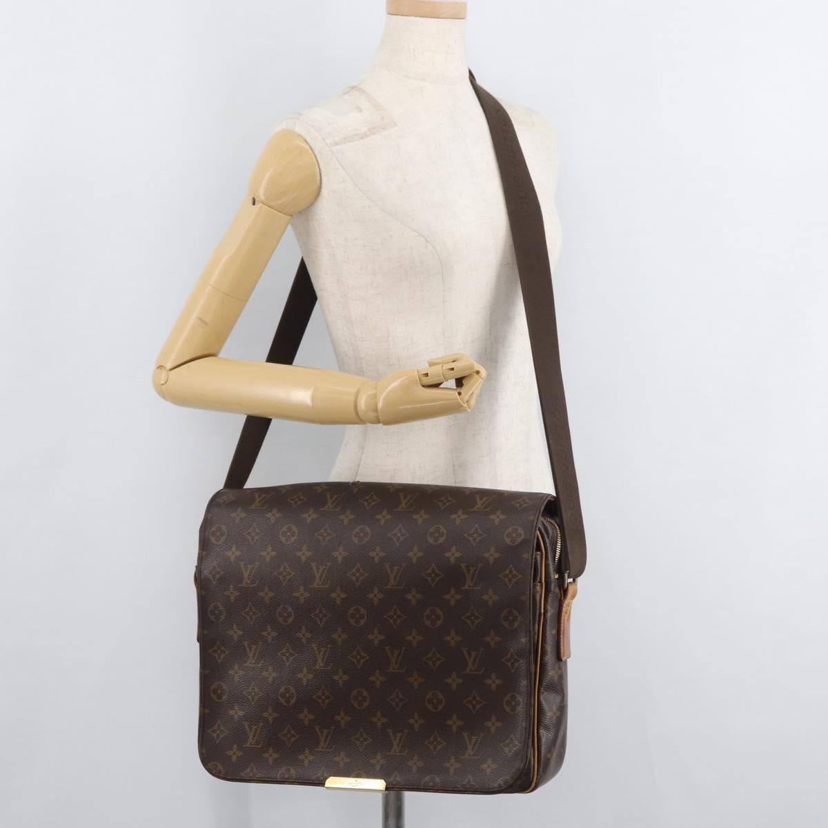 LOUIS VUITTON Monogram Abbesses Shoulder Bag M45257 LV Auth bs35050