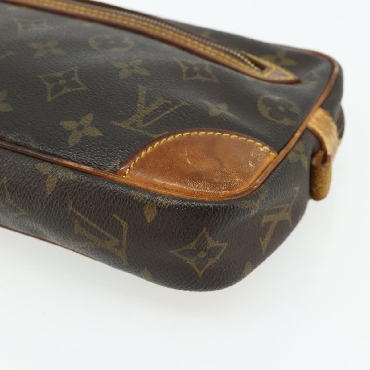 LOUIS VUITTON Monogram Marly Dragonne GM Clutch Bag M51825 LV Auth bs35051