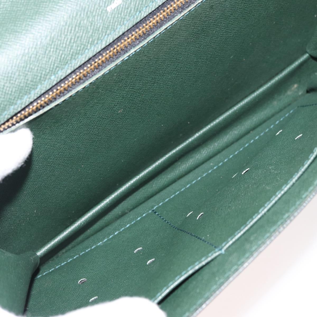LOUIS VUITTON Taiga Pochette Kourad Clutch Bag Epicea M30194 LV Auth bs35052