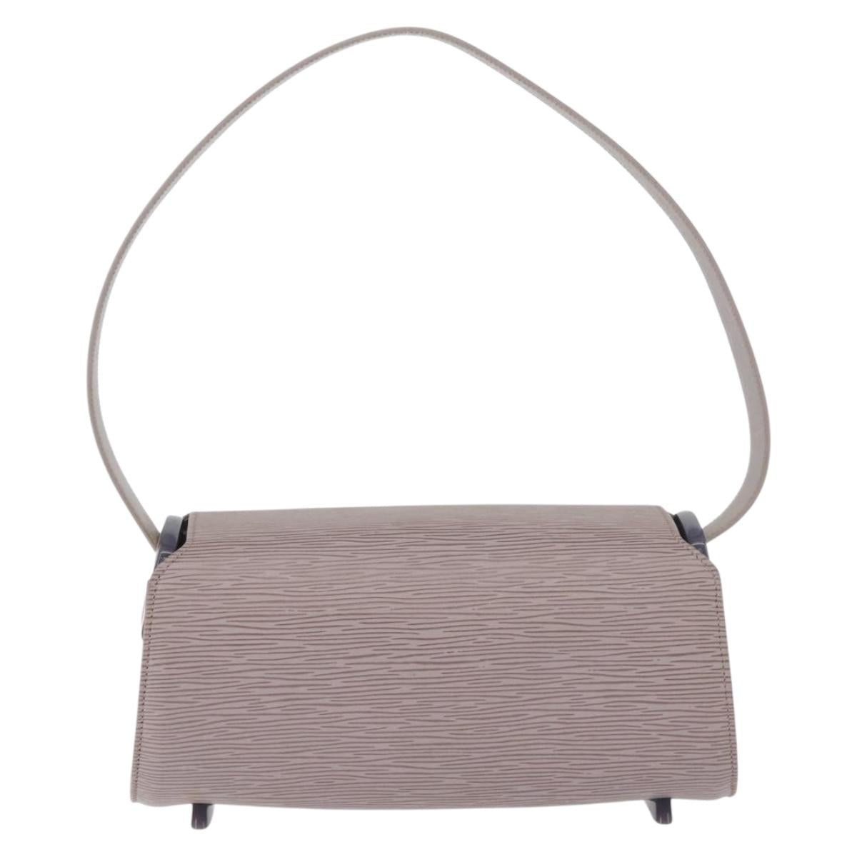 LOUIS VUITTON Epi Nocturne GM Shoulder Bag Lilac M5217B LV Auth bs35055