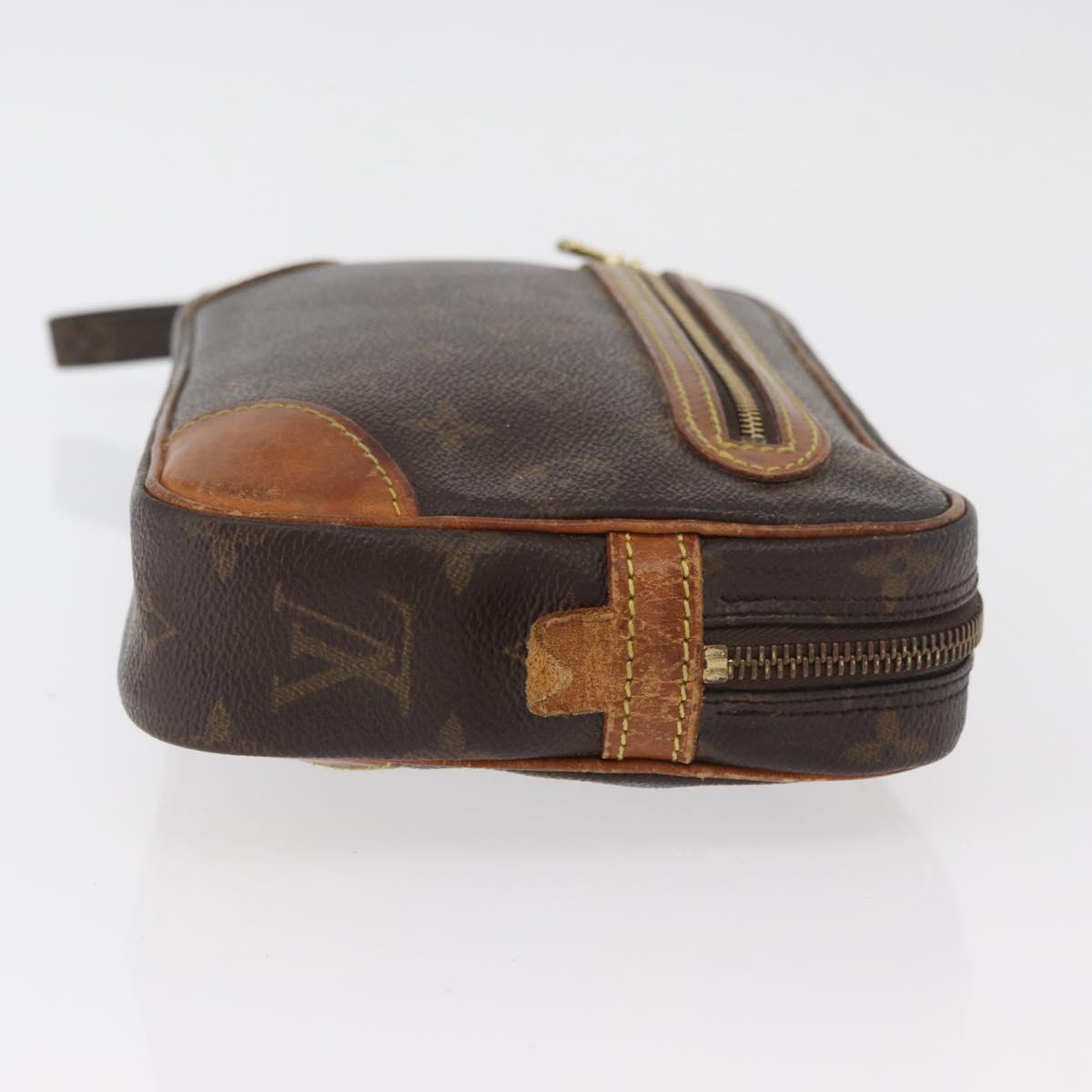 LOUIS VUITTON Monogram Marly Dragonne GM Clutch Bag M51825 LV Auth bs35069