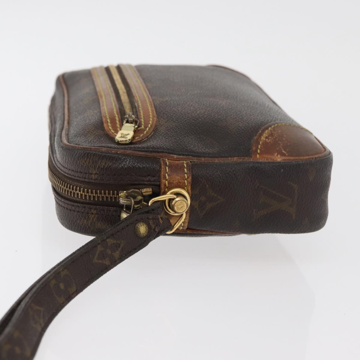 LOUIS VUITTON Monogram Marly Dragonne GM Clutch Bag M51825 LV Auth bs35069