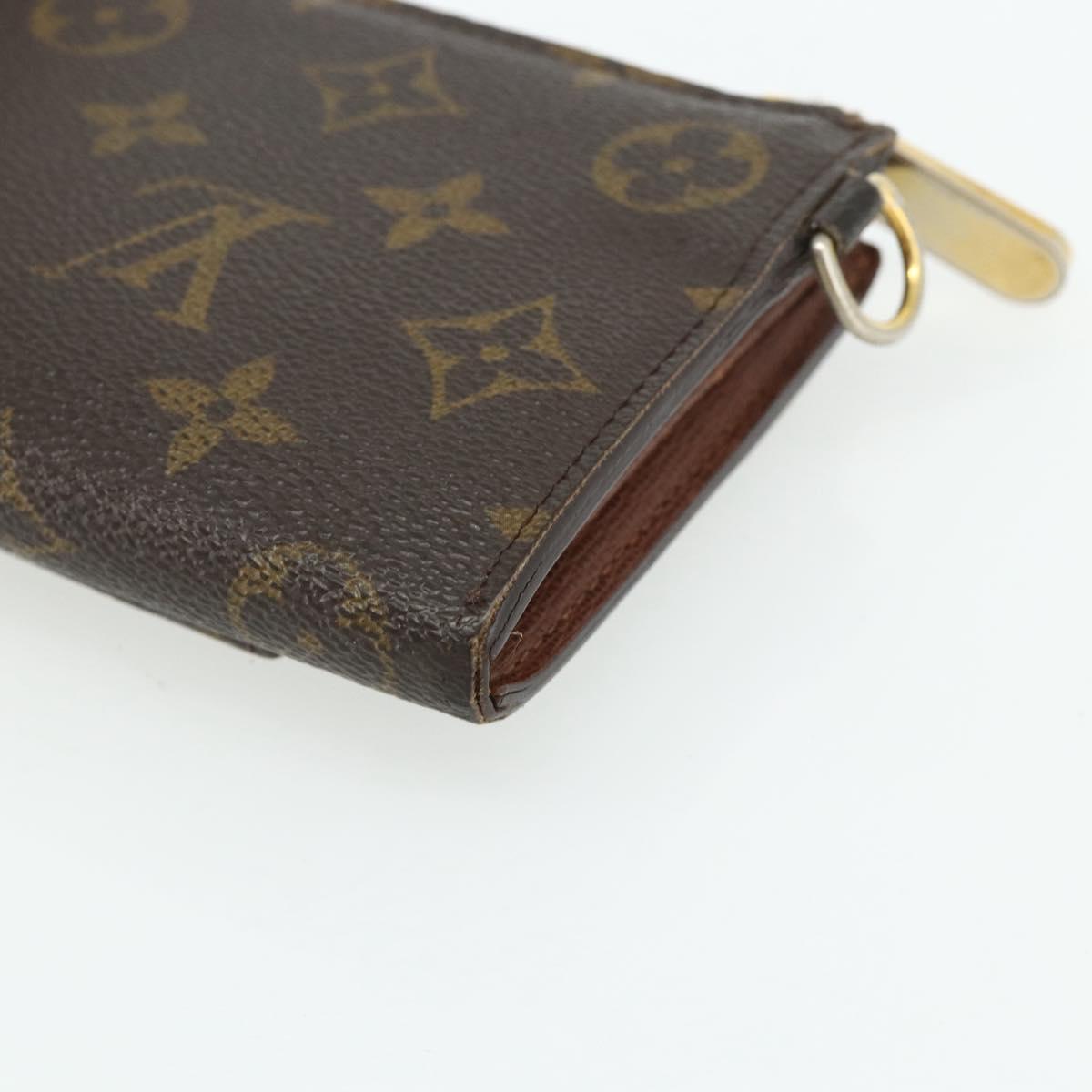 LOUIS VUITTON Monogram Portefeuille Astrid Long Wallet M61781 LV Auth bs35084