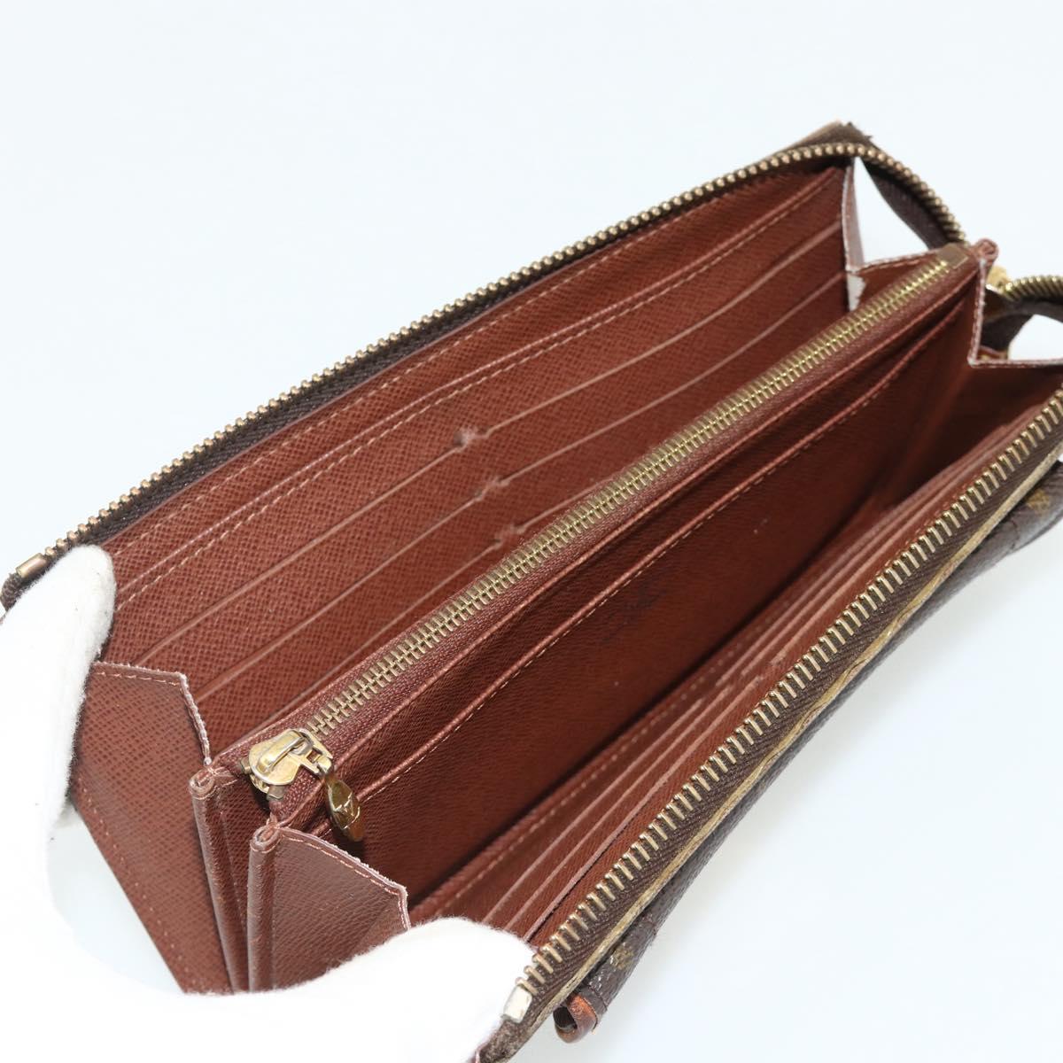 LOUIS VUITTON Monogram Portefeuille Astrid Long Wallet M61781 LV Auth bs35084