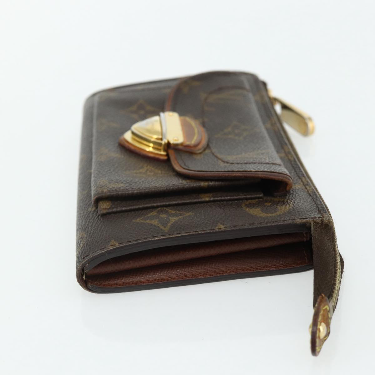 LOUIS VUITTON Monogram Portefeuille Astrid Long Wallet M61781 LV Auth bs35084