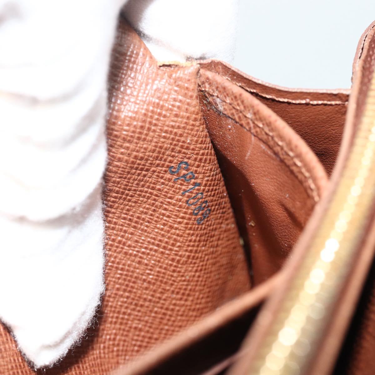 LOUIS VUITTON Monogram Etoile Portefeiulle Sarah Long Wallet M66556 Auth bs35085
