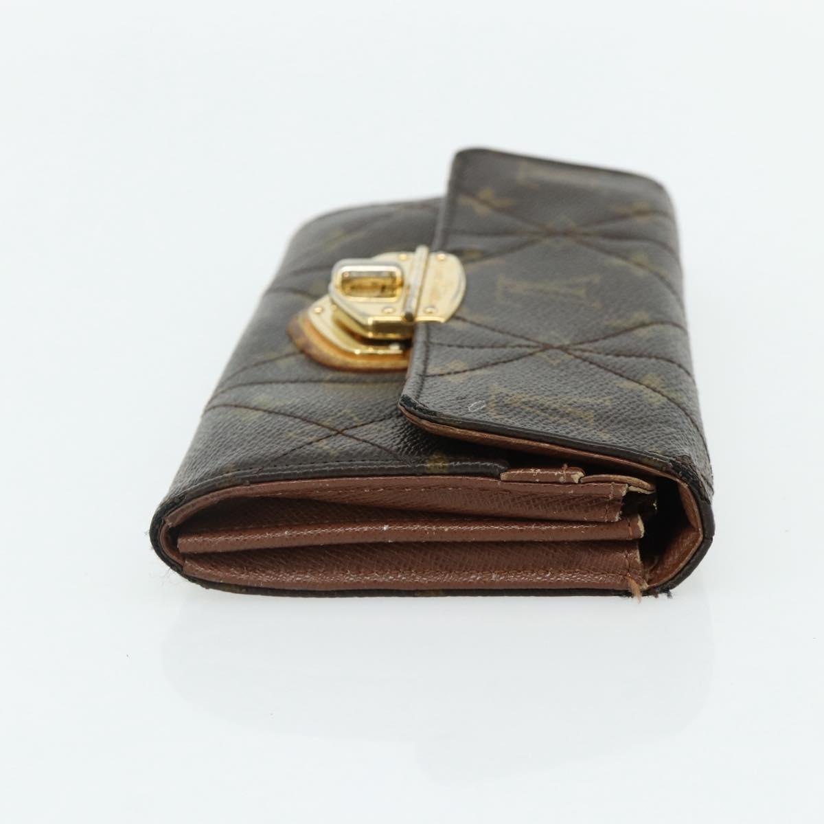 LOUIS VUITTON Monogram Etoile Portefeiulle Sarah Long Wallet M66556 Auth bs35085