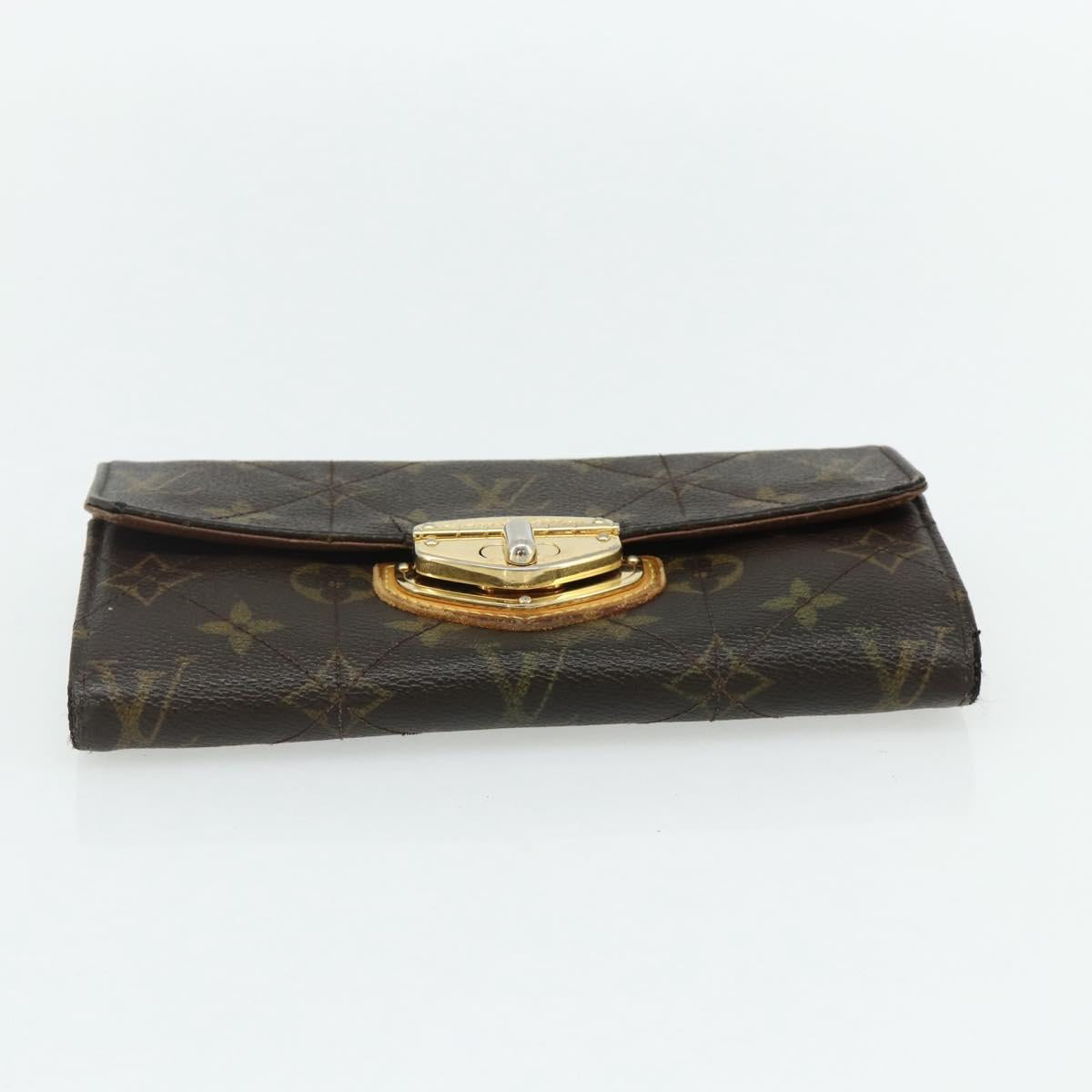 LOUIS VUITTON Monogram Etoile Portefeiulle Sarah Long Wallet M66556 Auth bs35085