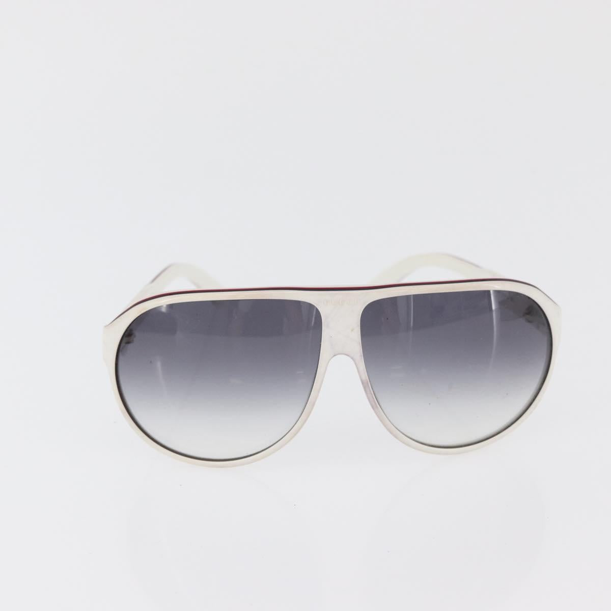 GUCCI Sunglasses plastic 4 Set Black White Brown Auth bs35111