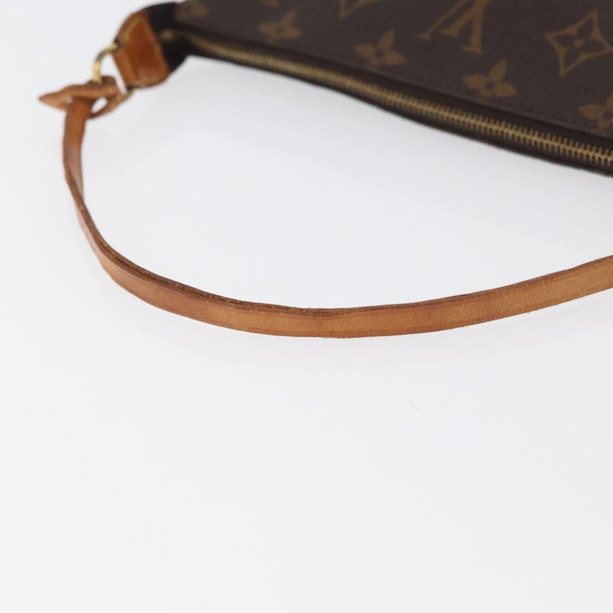 LOUIS VUITTON Monogram Pochette Accessoires Pouch M51980 LV Auth bs35121
