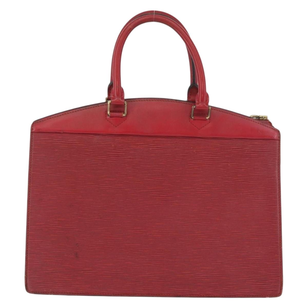 LOUIS VUITTON Epi Riviera Hand Bag Red M48187 LV Auth bs35129
