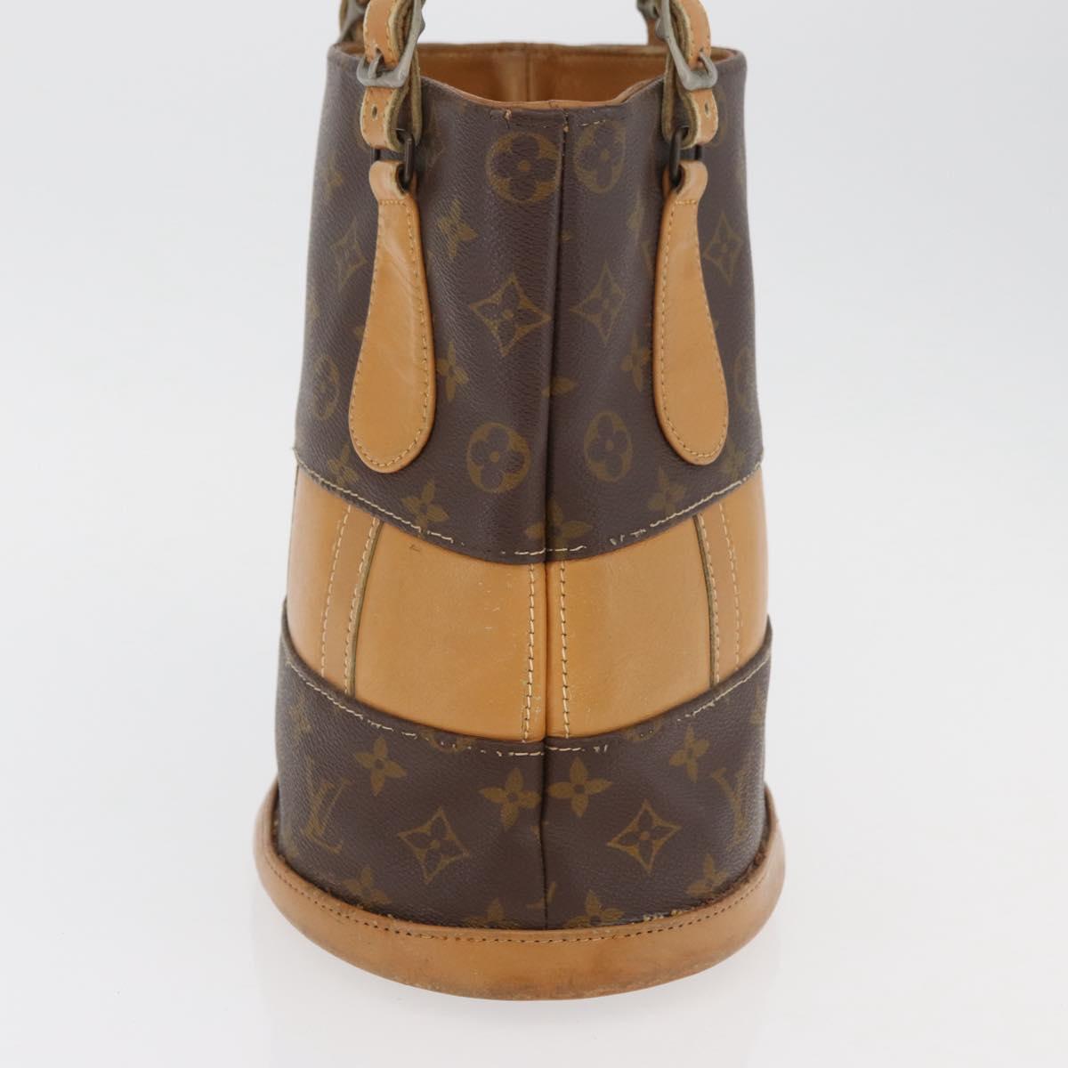 LOUIS VUITTON Monogram Bucket PM Shoulder Bag USA limited M42238 LV Auth bs35132