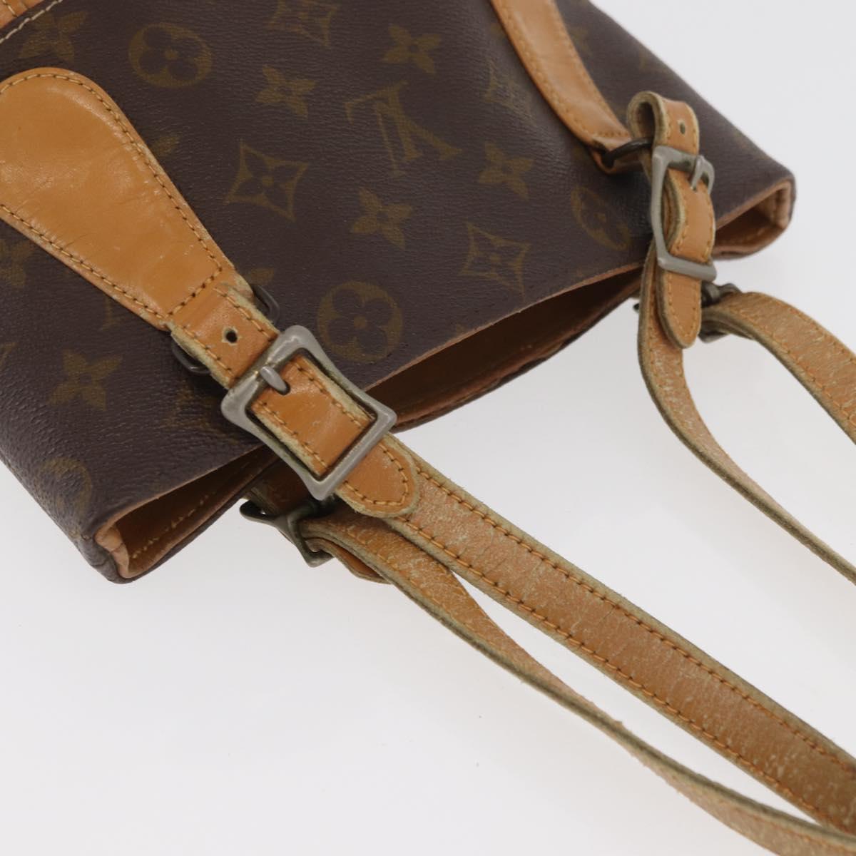 LOUIS VUITTON Monogram Bucket PM Shoulder Bag USA limited M42238 LV Auth bs35132