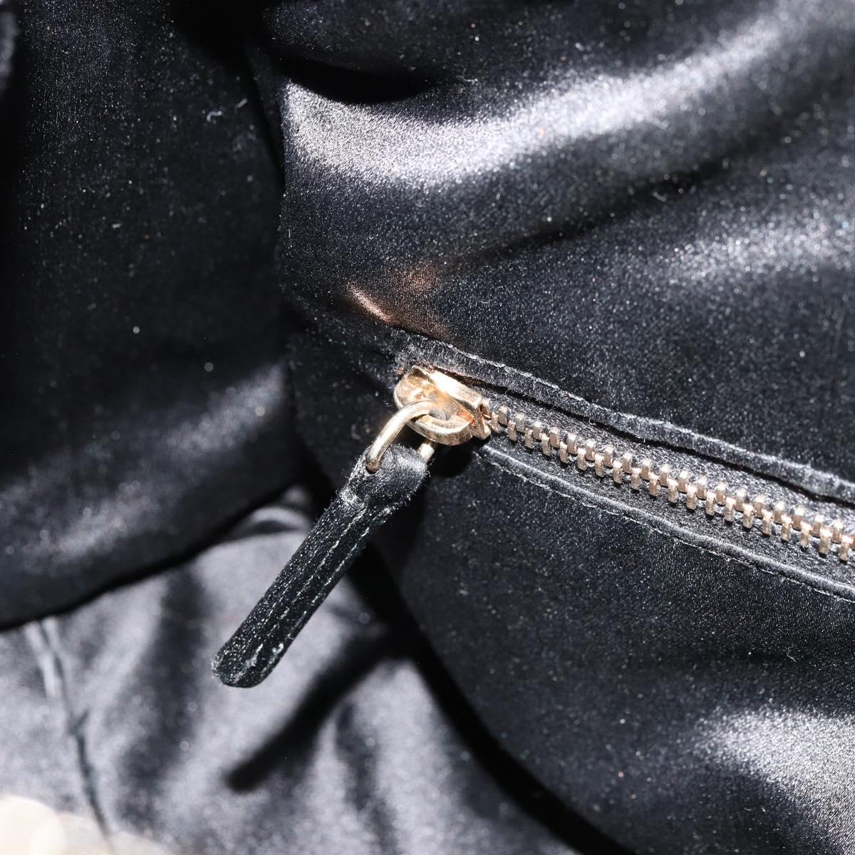 PRADA Shoulder Bag Leather Yellow Gold Auth bs35156