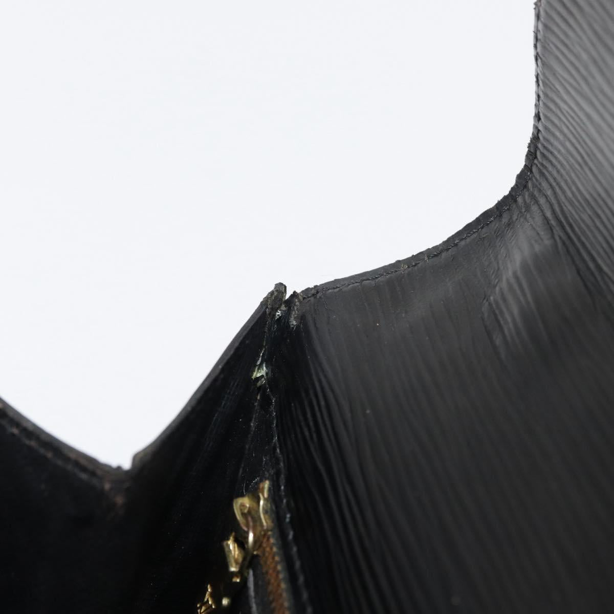 LOUIS VUITTON Epi Monceau 28 Hand Bag Black M52122 LV Auth bs35160