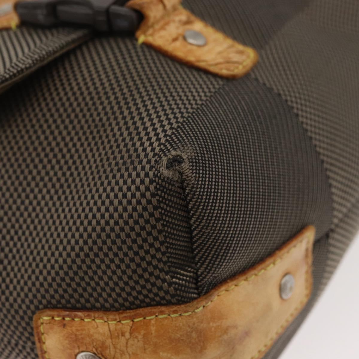 LOUIS VUITTON Damier Geant Roux Shoulder Bag Tail M93077 LV Auth bs35161