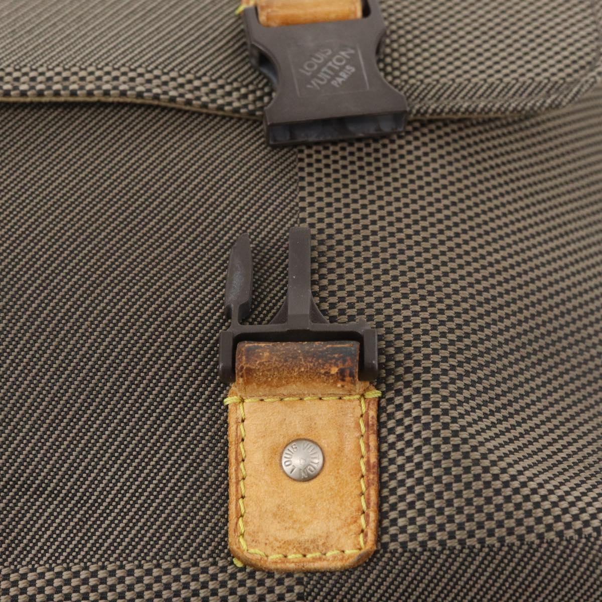 LOUIS VUITTON Damier Geant Roux Shoulder Bag Tail M93077 LV Auth bs35161