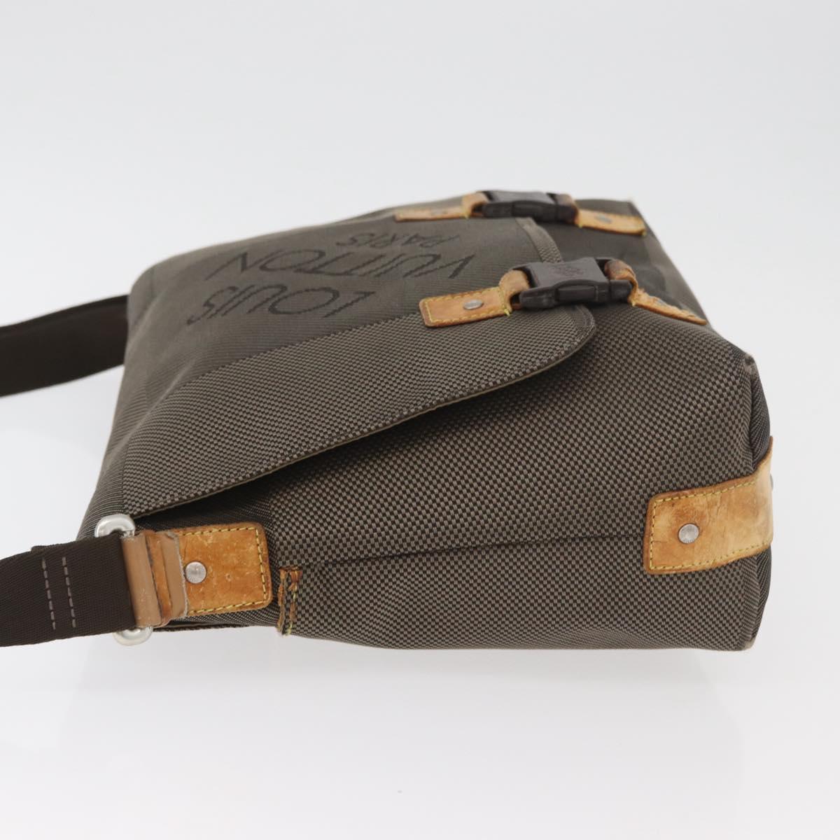LOUIS VUITTON Damier Geant Roux Shoulder Bag Tail M93077 LV Auth bs35161