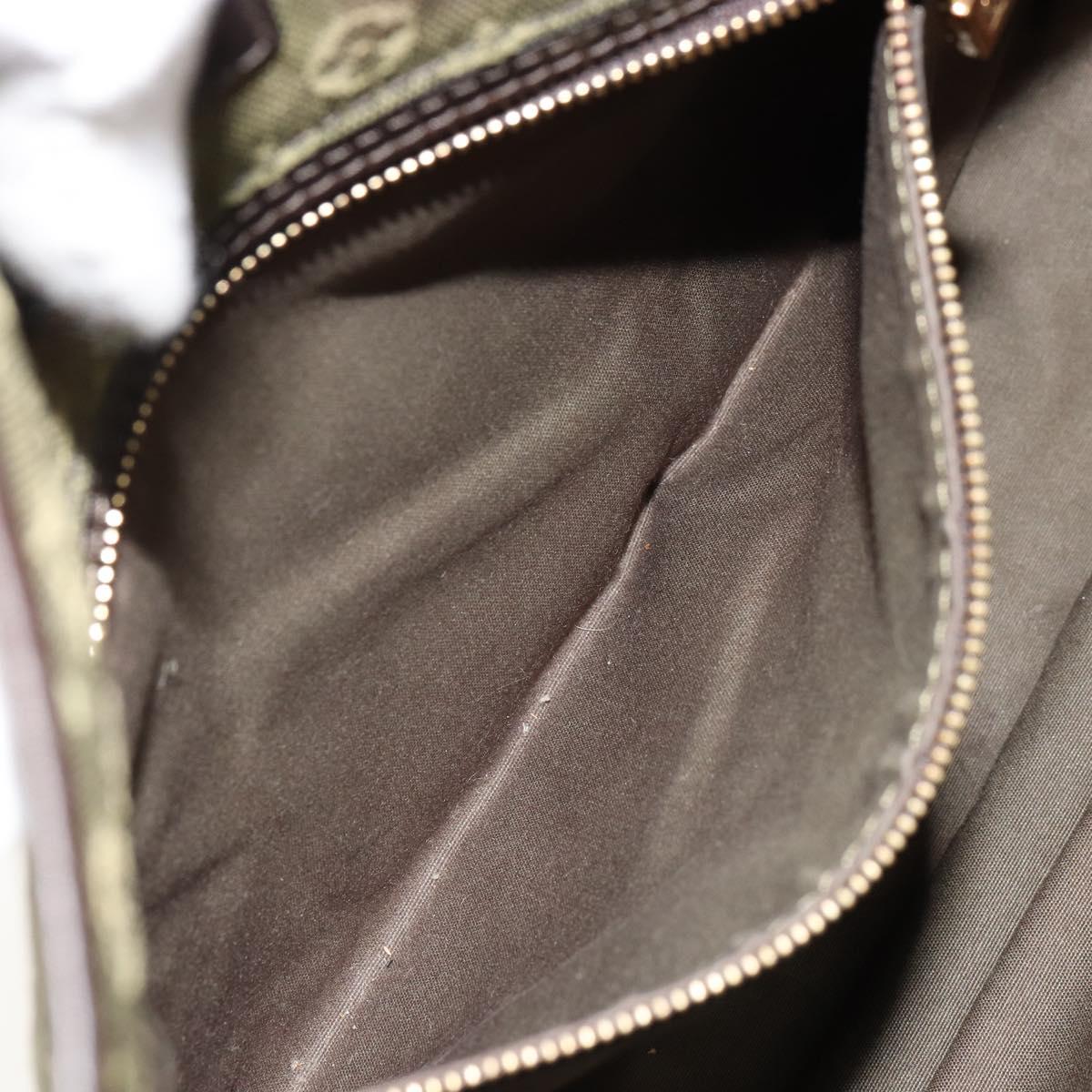 LOUIS VUITTON Monogram Mini Besace Mary Kate Bag TST Khaki M92322 Auth bs35166