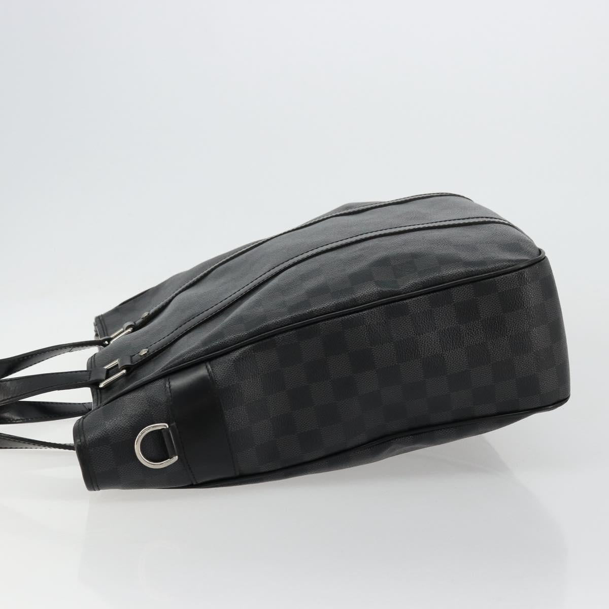 LOUIS VUITTON Damier Graphite Tadao PM Shoulder Bag 2way N41259 LV Auth bs35171