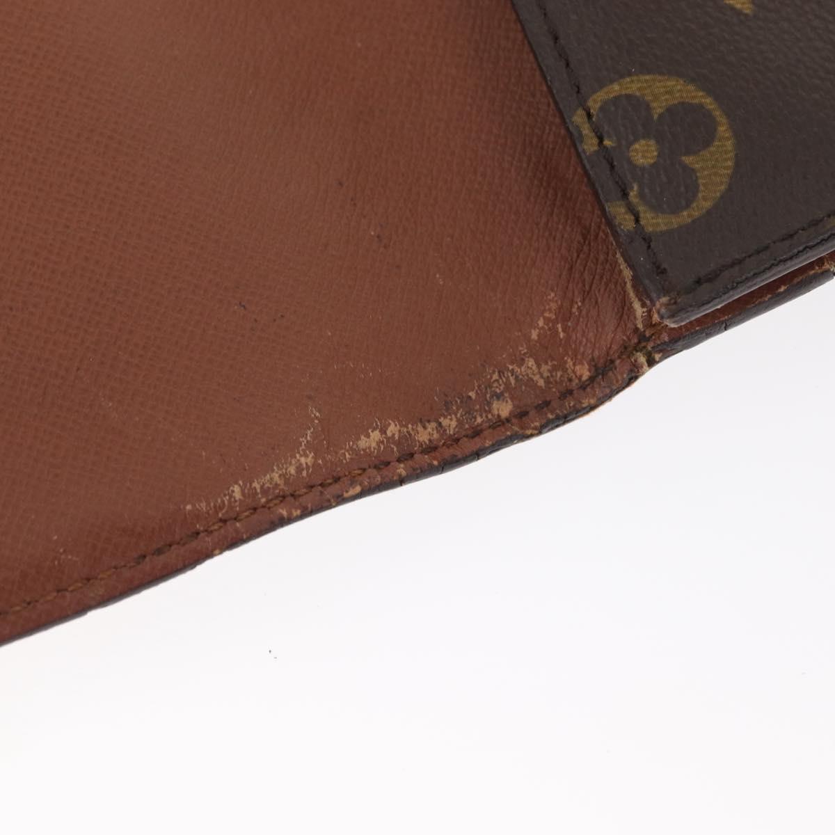 LOUIS VUITTON Monogram Porte envelope Clutch Bag M51801 LV Auth bs35197