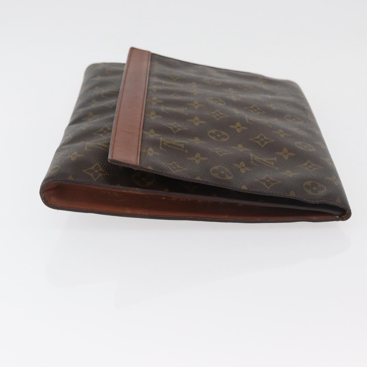 LOUIS VUITTON Monogram Porte envelope Clutch Bag M51801 LV Auth bs35197