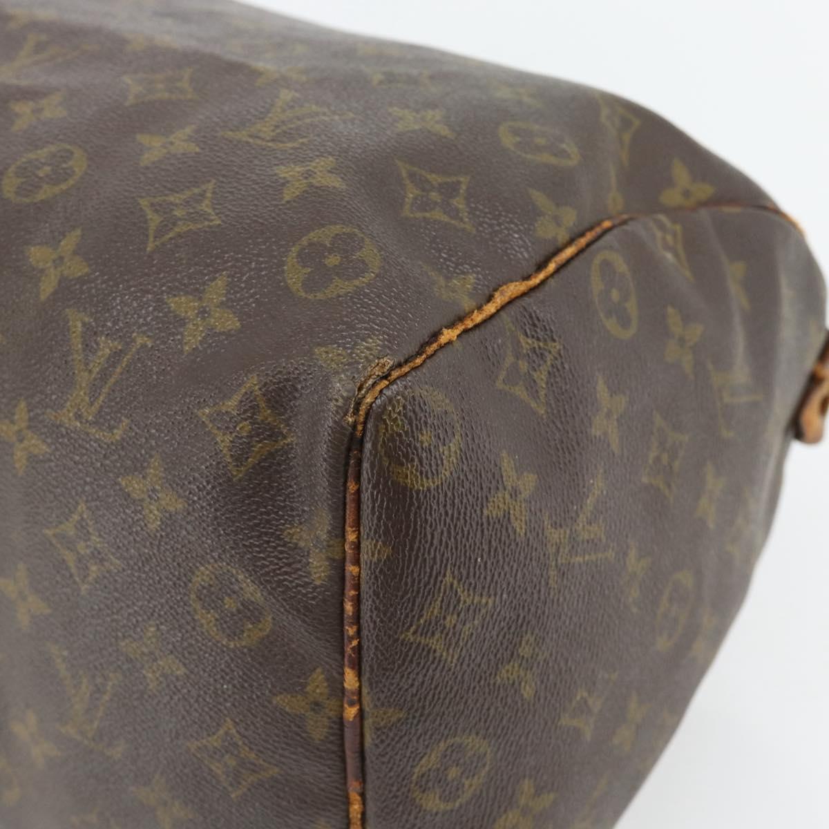 LOUIS VUITTON Monogram Speedy 35 Hand Bag M41524 LV Auth bs35200