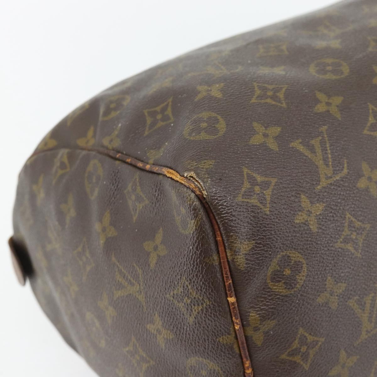 LOUIS VUITTON Monogram Speedy 35 Hand Bag M41524 LV Auth bs35200