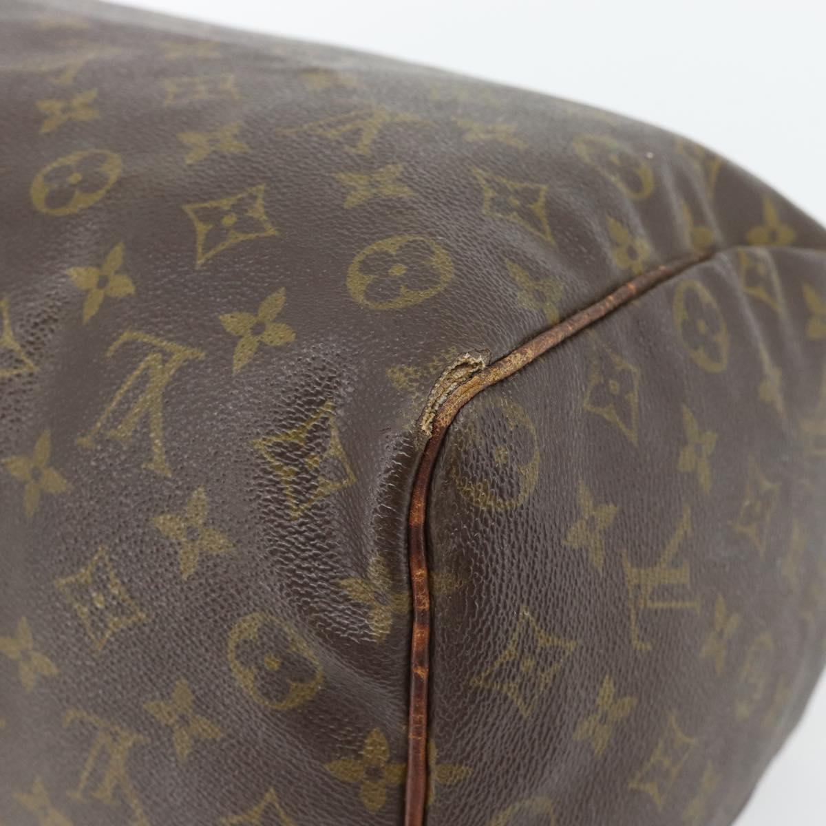 LOUIS VUITTON Monogram Speedy 35 Hand Bag M41524 LV Auth bs35200