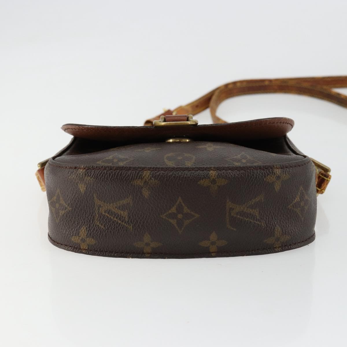 LOUIS VUITTON Monogram Saint Cloud PM Shoulder Bag M51244 LV Auth bs35203