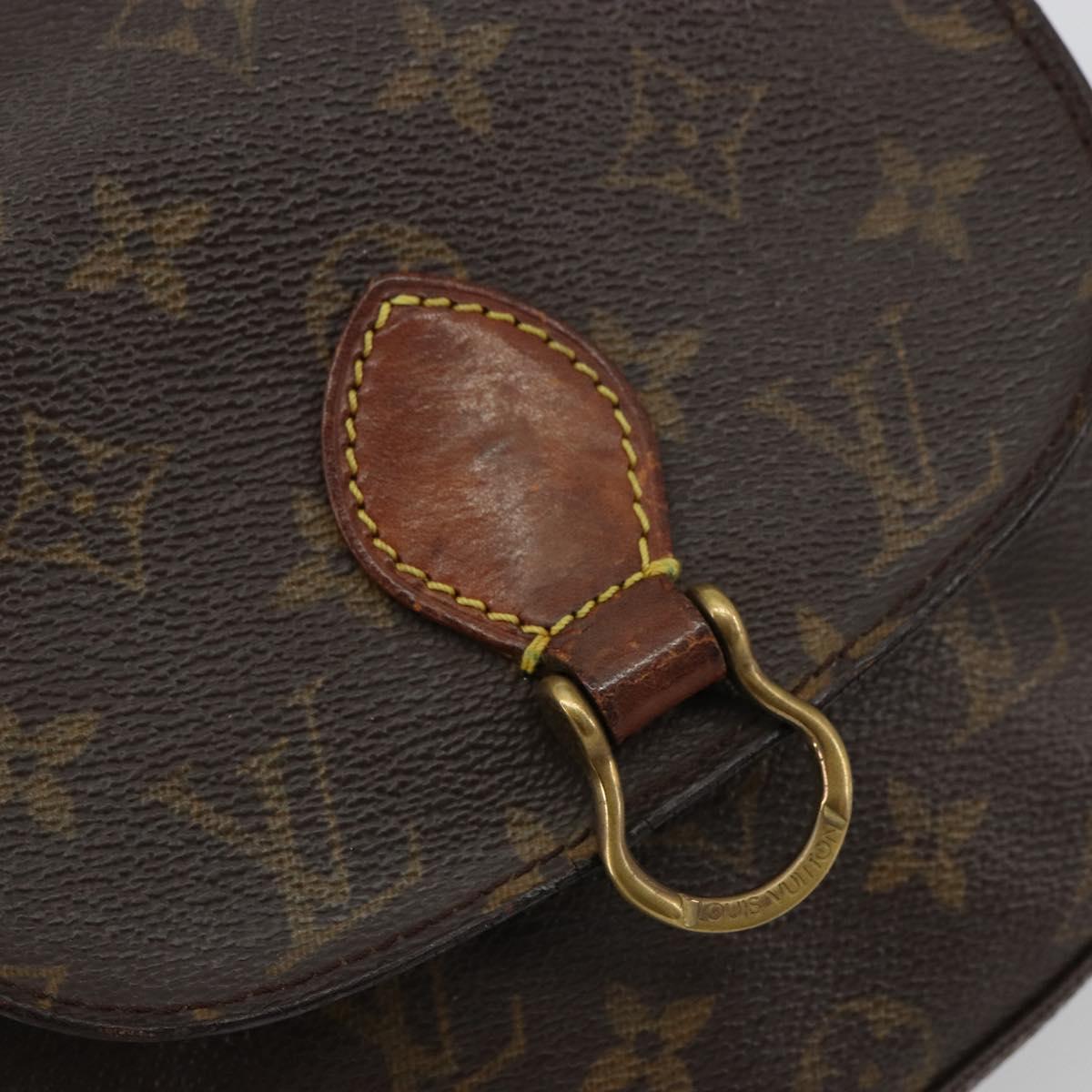 LOUIS VUITTON Monogram Saint Cloud PM Shoulder Bag M51244 LV Auth bs35203