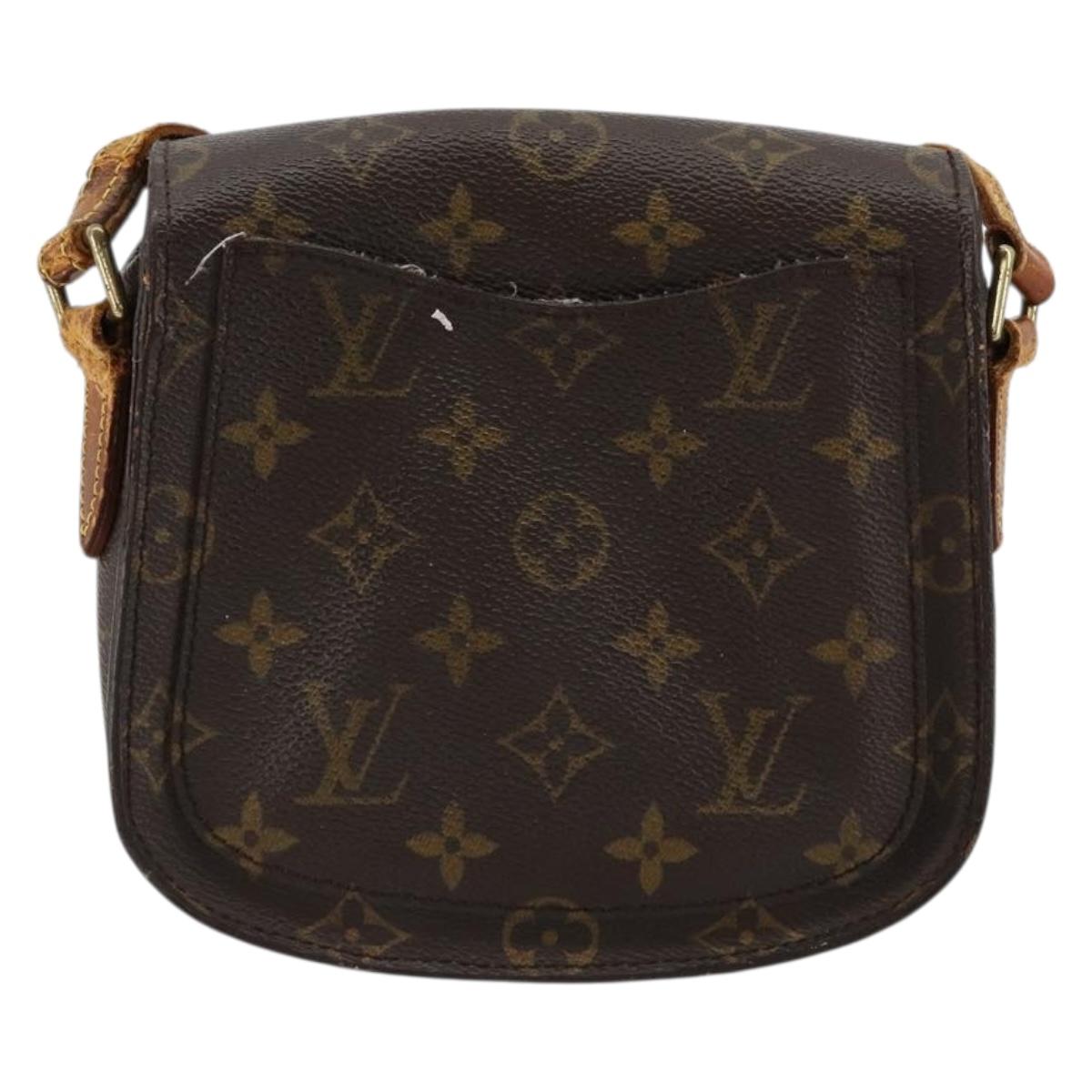 LOUIS VUITTON Monogram Saint Cloud PM Shoulder Bag M51244 LV Auth bs35203