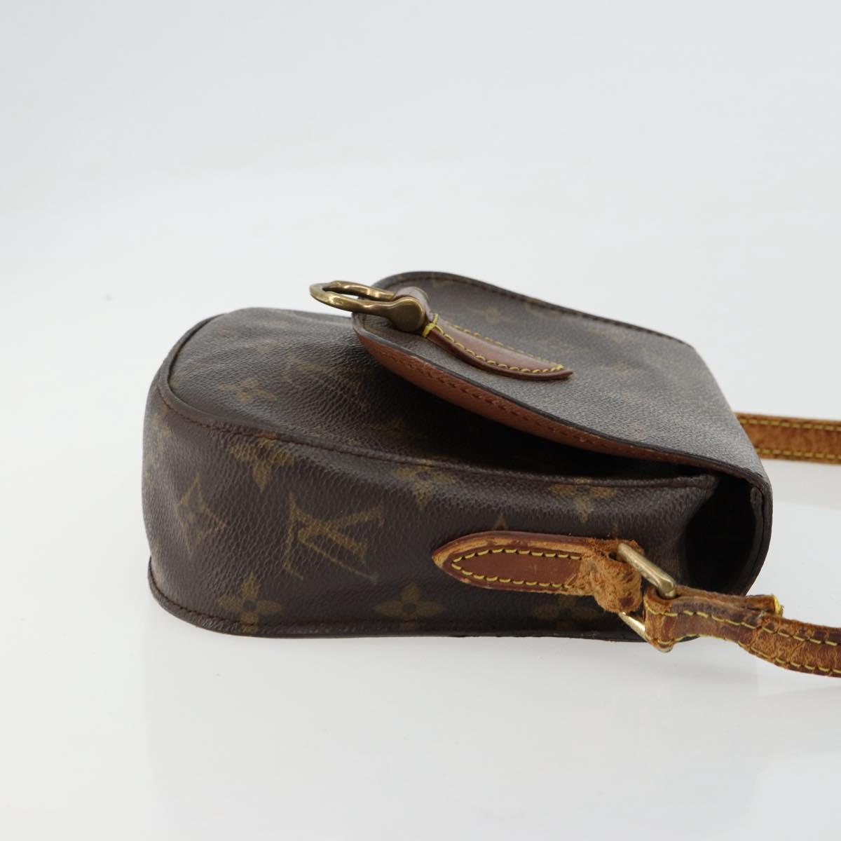 LOUIS VUITTON Monogram Saint Cloud PM Shoulder Bag M51244 LV Auth bs35203