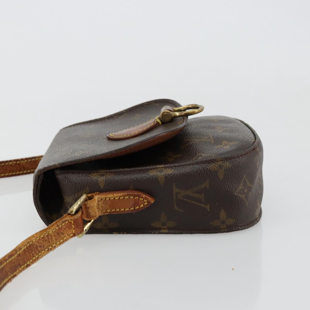 LOUIS VUITTON Monogram Saint Cloud PM Shoulder Bag M51244 LV Auth bs35203