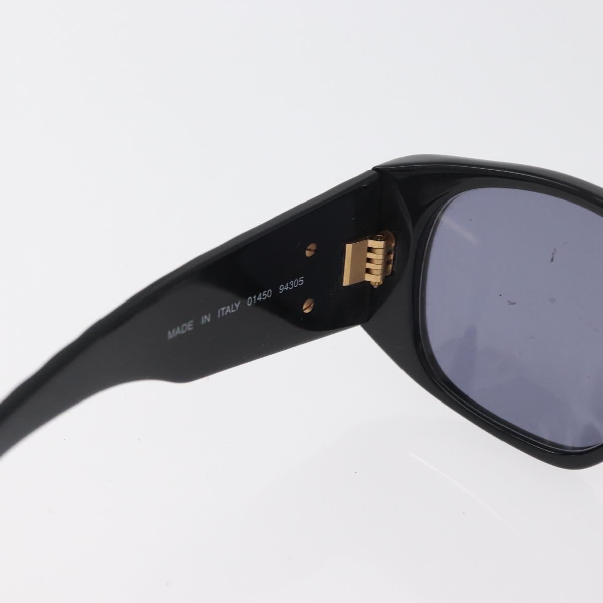 CHANEL Sunglasses plastic 2 Set Black CC Auth bs35217