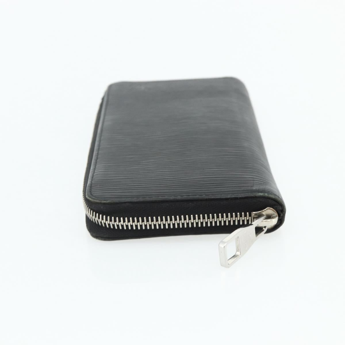 LOUIS VUITTON Monogram Epi Damier Ebene Wallet 4 Set Black LV Auth bs35221
