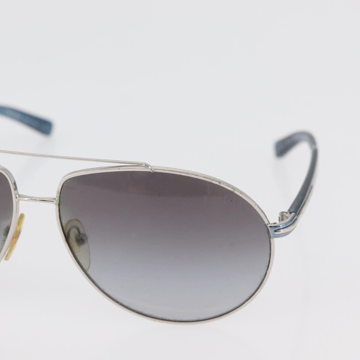PRADA Salvatore Ferragamo Sunglasses plastic 2 Set Brown Silver Auth bs35223