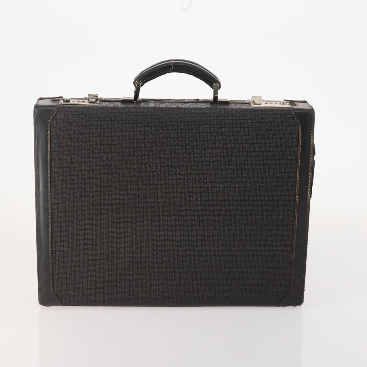 GIVENCHY Barry Shoulder Bag Leather 4 Set Black Gold Silver Auth bs35228