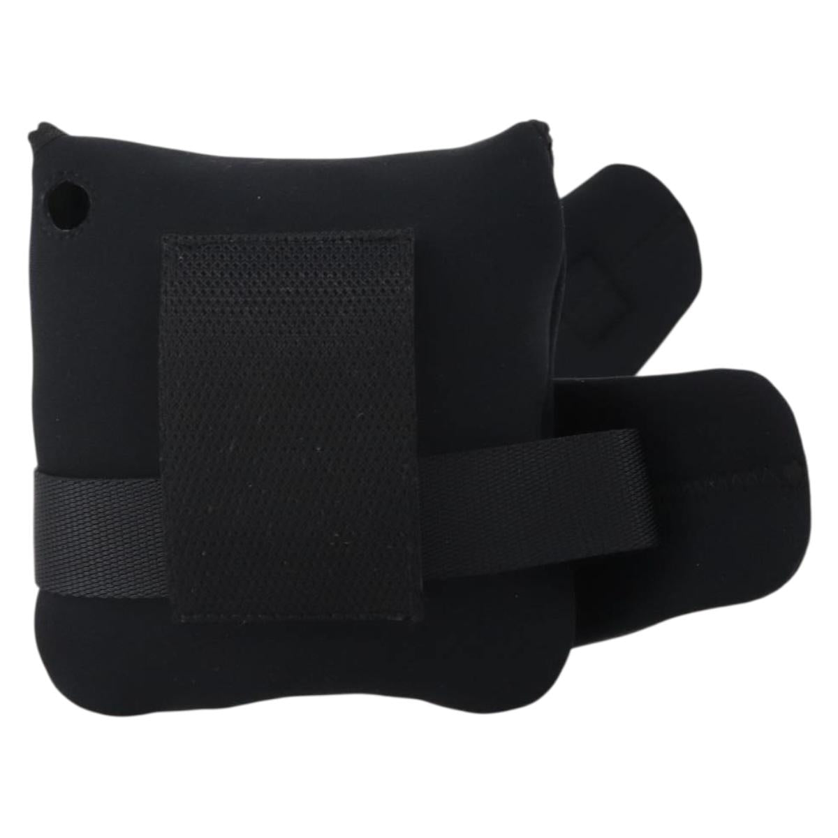 PRADA Sports Line Waist bag Nylon Black Auth bs35247A
