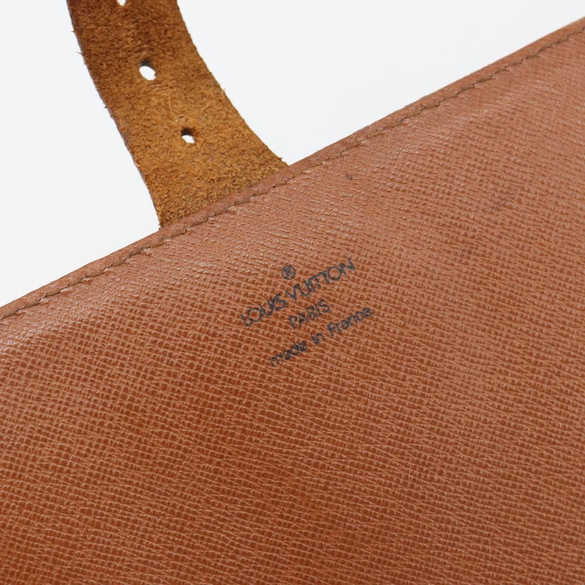 LOUIS VUITTON Monogram Cartouchiere MM Shoulder Bag M51253 LV Auth bs35264