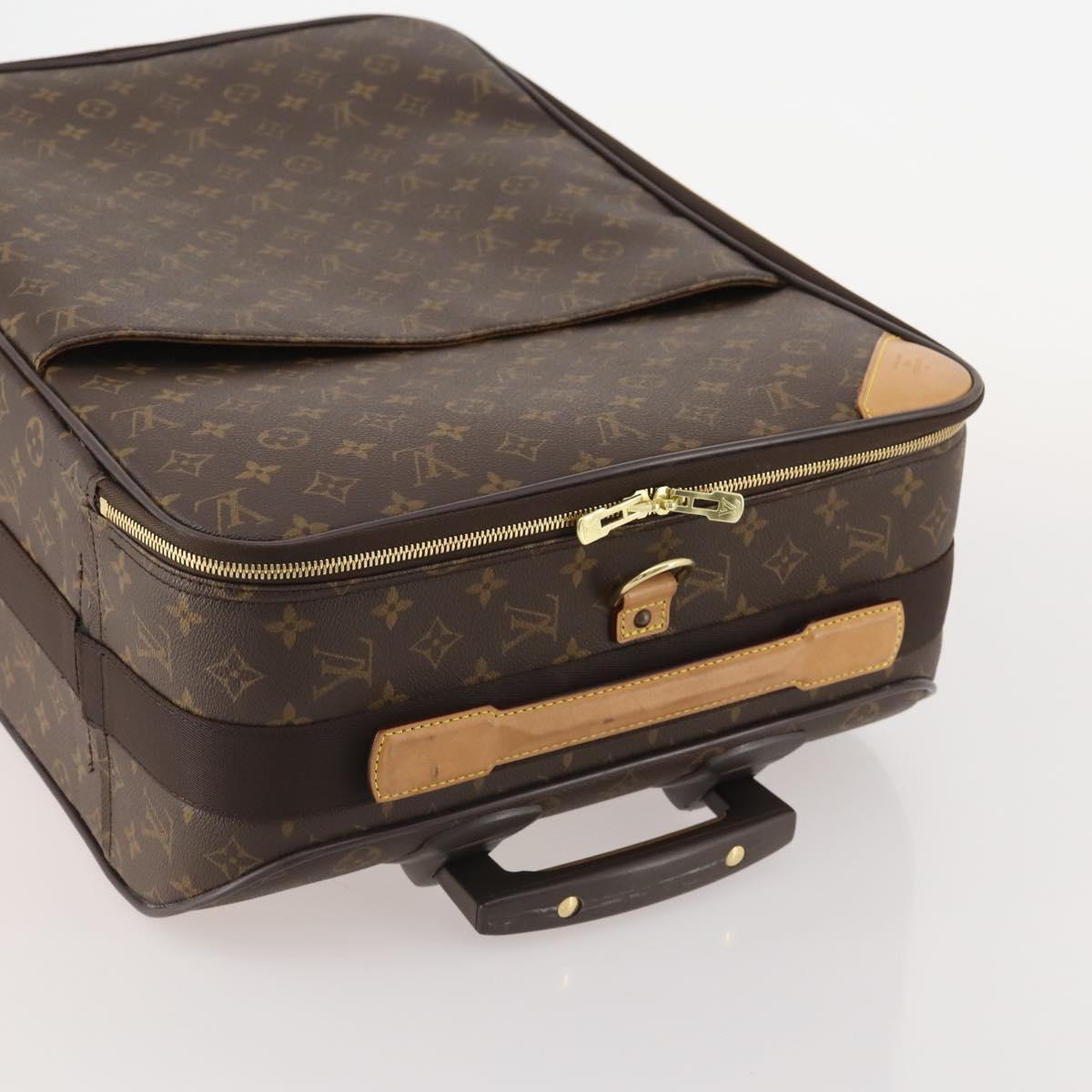 LOUIS VUITTON Monogram Pegas 55 Suitcase M23294 LV Auth bs35268