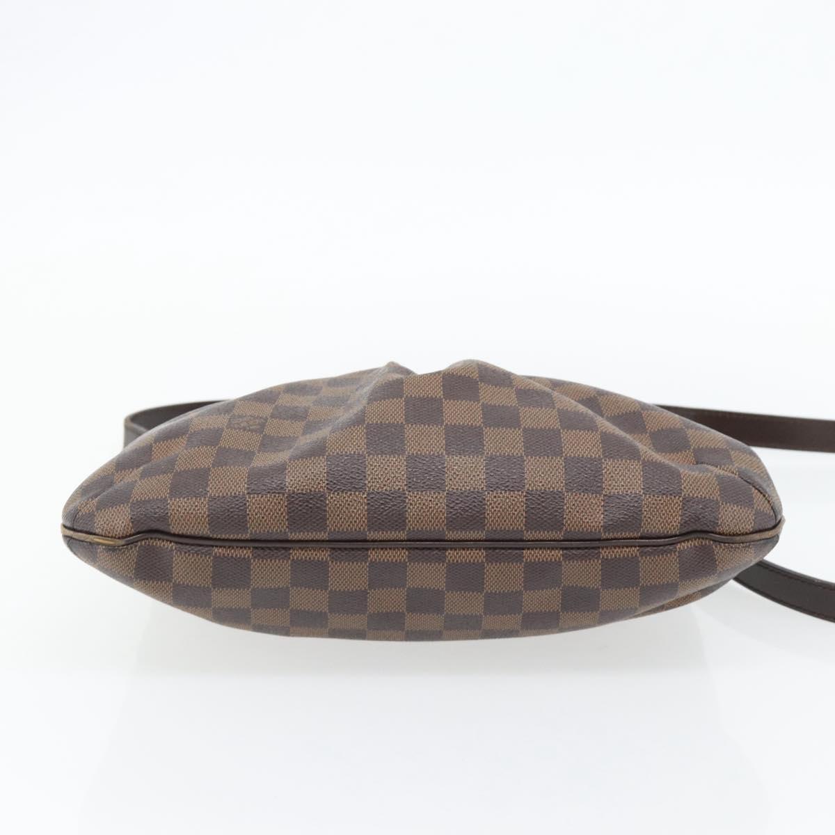 LOUIS VUITTON Damier Ebene Bloomsbury PM Shoulder Bag N42251 LV Auth bs35283
