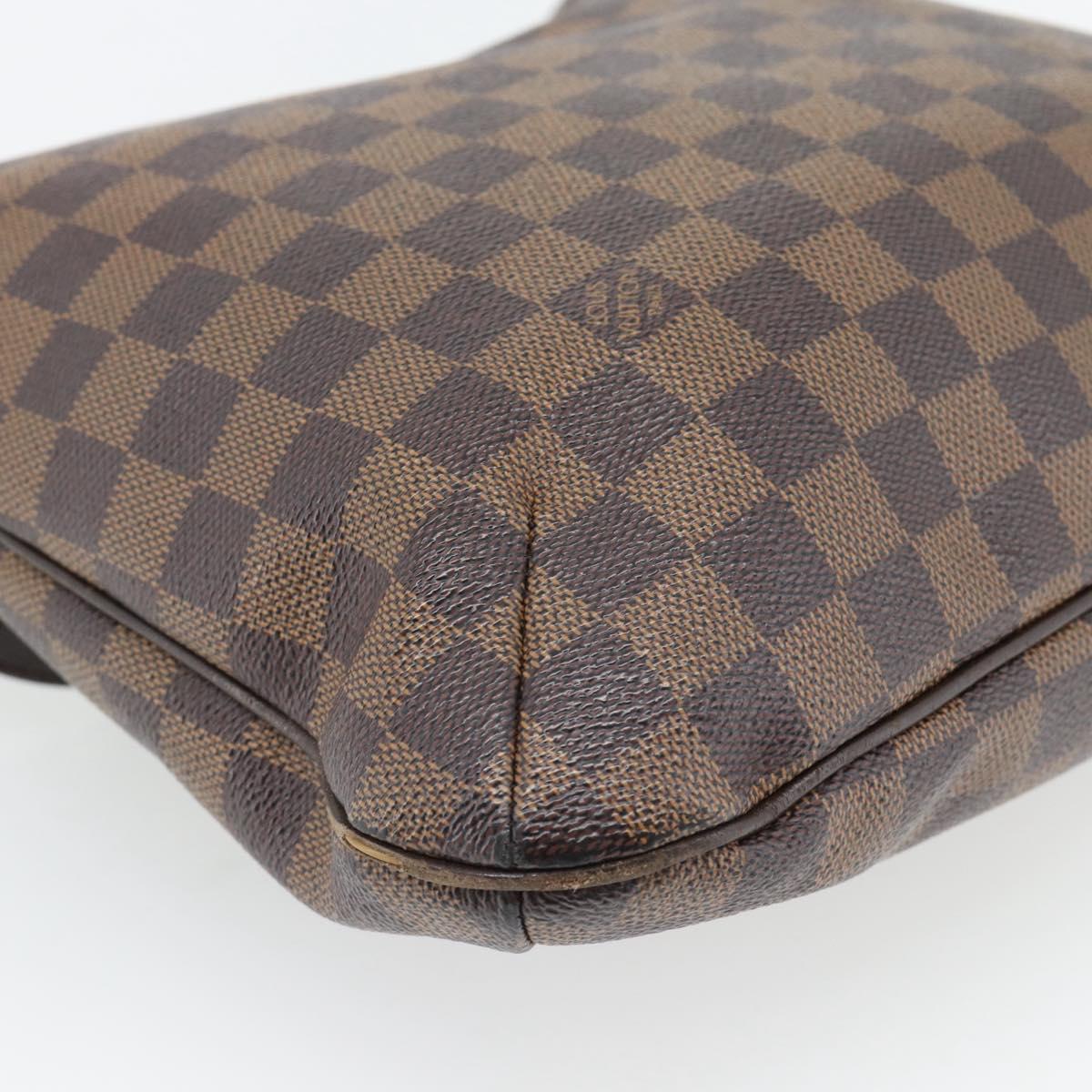 LOUIS VUITTON Damier Ebene Bloomsbury PM Shoulder Bag N42251 LV Auth bs35283