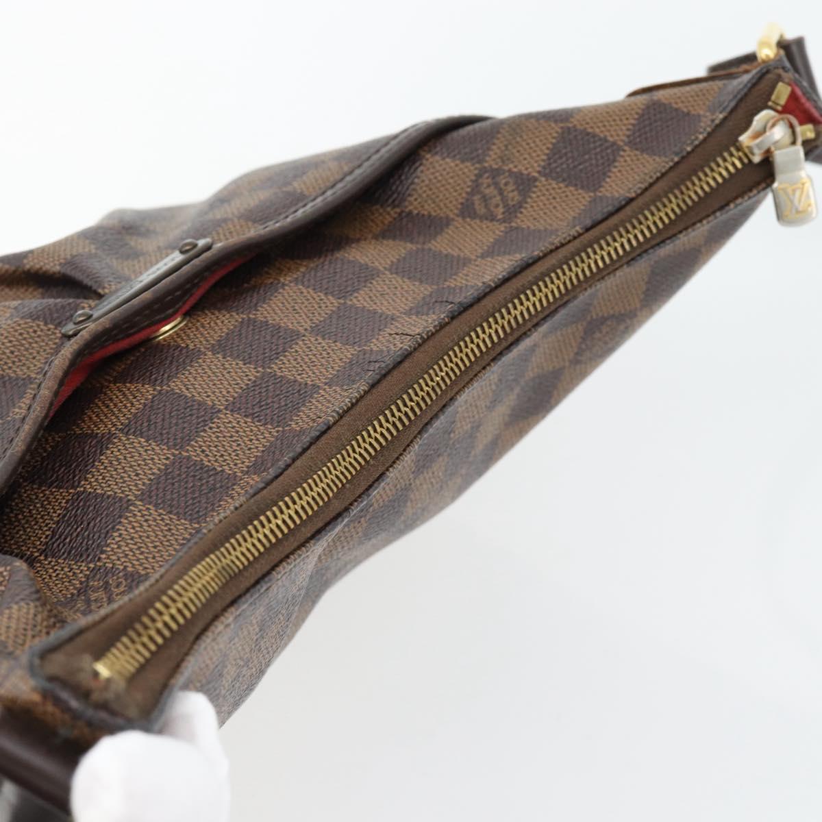 LOUIS VUITTON Damier Ebene Bloomsbury PM Shoulder Bag N42251 LV Auth bs35283