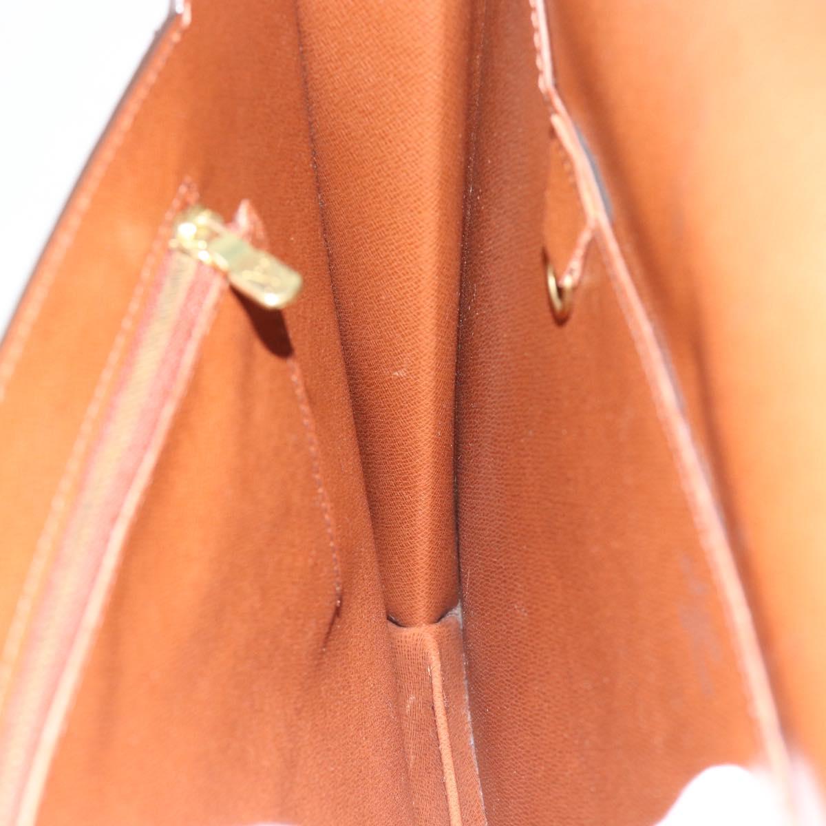 LOUIS VUITTON Monogram Porte Documents Bandouliere Bag M53338 LV Auth bs35313