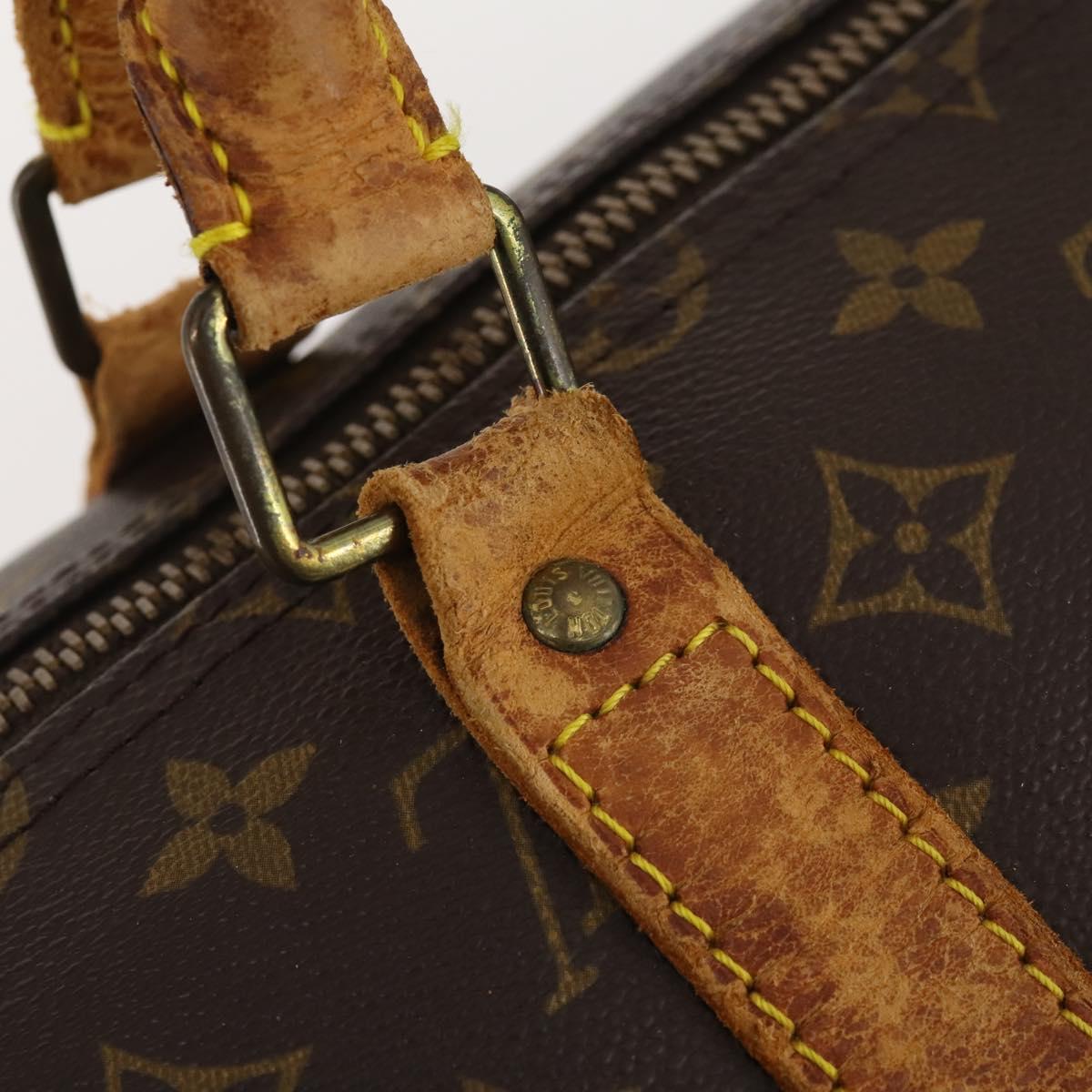LOUIS VUITTON Monogram Keepall Bandouliere55 Boston Bag M41414 LV Auth bs35314