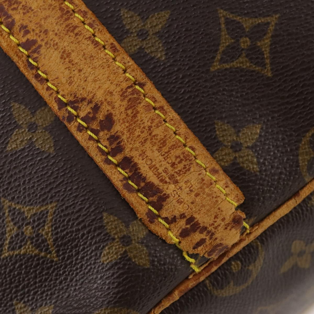 LOUIS VUITTON Monogram Keepall Bandouliere55 Boston Bag M41414 LV Auth bs35314