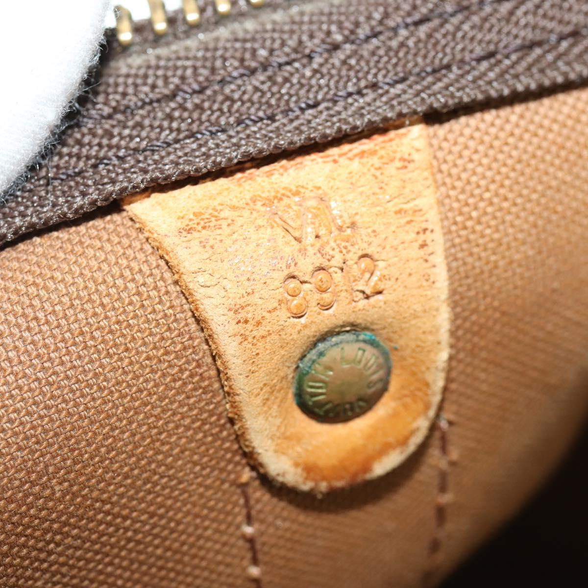 LOUIS VUITTON Monogram Keepall Bandouliere55 Boston Bag M41414 LV Auth bs35314