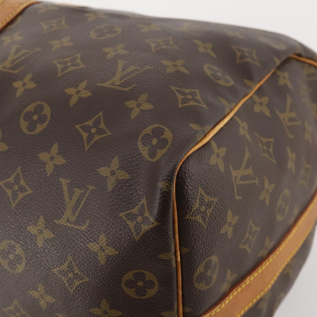 LOUIS VUITTON Monogram Keepall Bandouliere 50 Boston Bag M41416 LV Auth bs35315