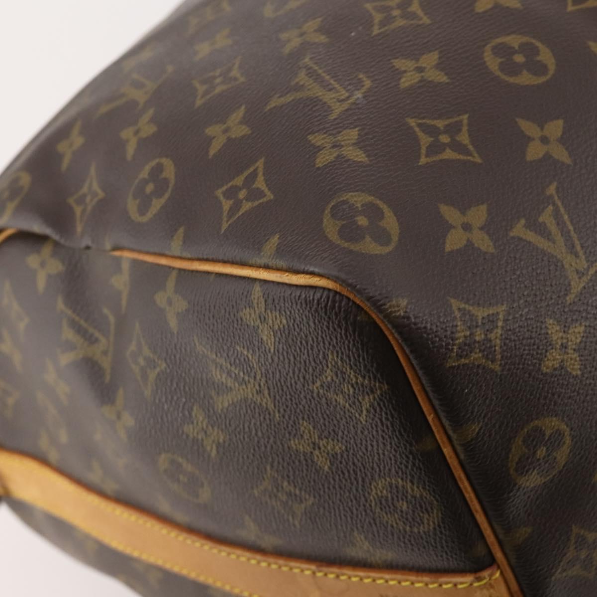 LOUIS VUITTON Monogram Keepall Bandouliere 50 Boston Bag M41416 LV Auth bs35315